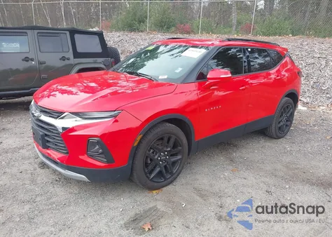 2020 Chevrolet Blazer Awd 3Lt из США, поврежденный, VIN 3GNKBJRSXLS592606